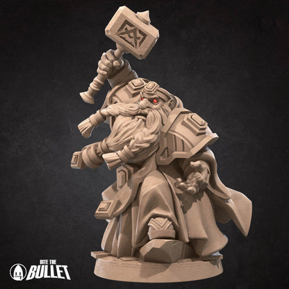 Dwarf Emperor - Unpainted Miniature