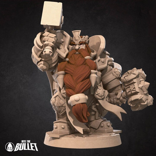 Dwarf Highlord - Unpainted Miniature