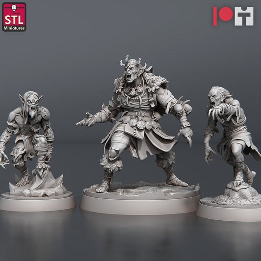 Ghoul King Set - Unpainted Miniature