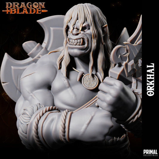 Orkhal - Orc Barbarian - Dragonblade - Masters of Dungeons Quest