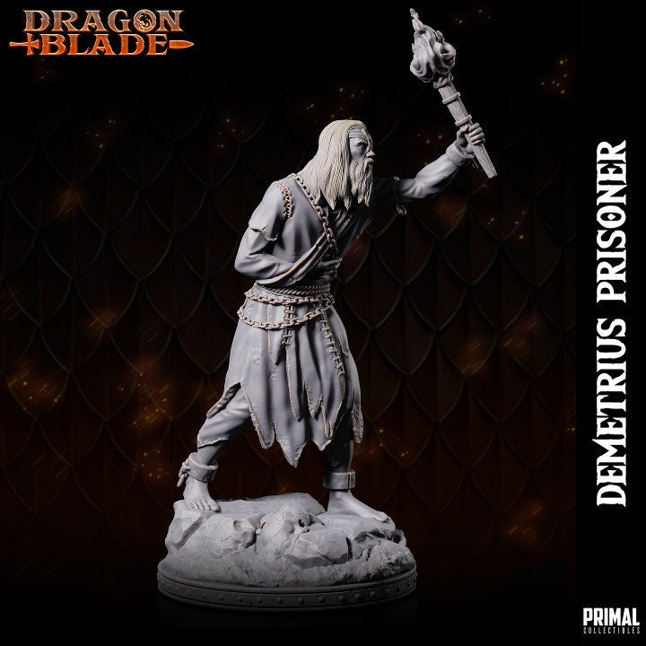 Demtrius - Human Prisoner - Dragonblade - Masters of Dungeons Quest