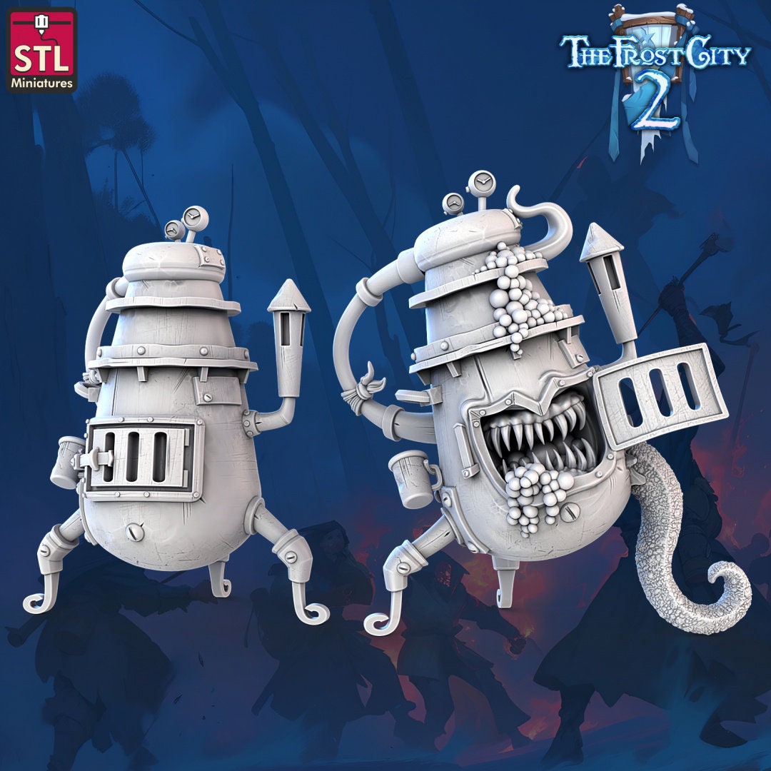 Mimic Stove - The Frost City - Unpainted Miniature