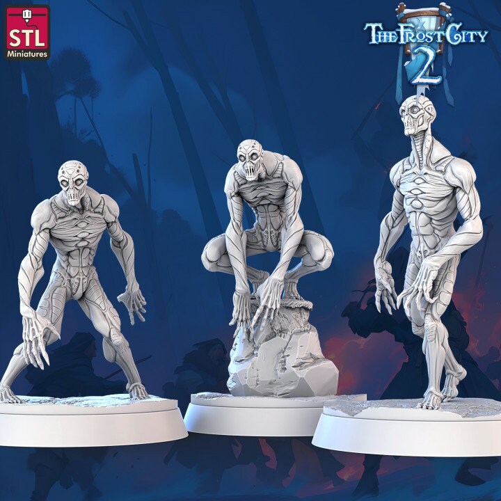 Nullmen - The Frost City - Unpainted Miniature