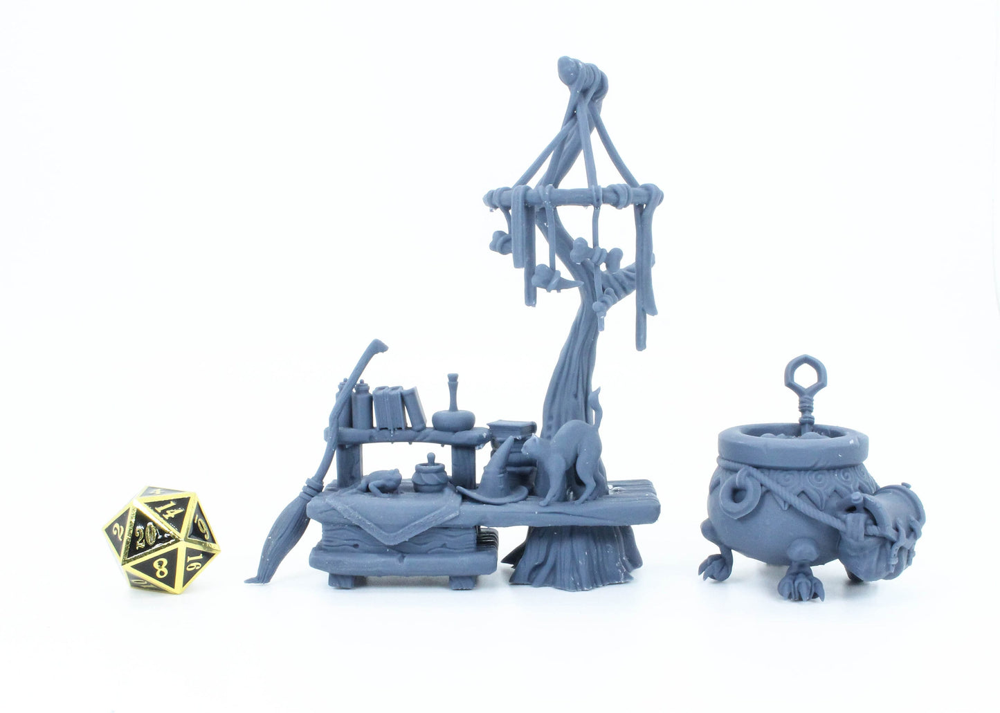 Witch's Cauldron - Unpainted Miniature