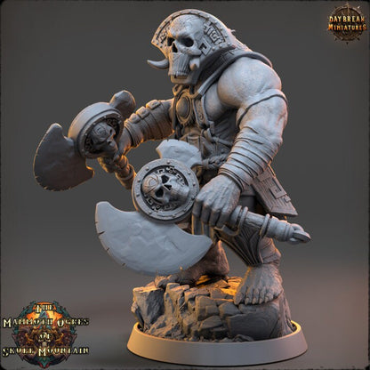 Doblar Grakk - The Mammoth Ogres of Skull Mountain - Unpainted Miniature