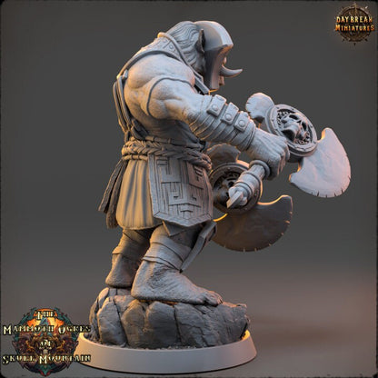 Doblar Grakk - The Mammoth Ogres of Skull Mountain - Unpainted Miniature