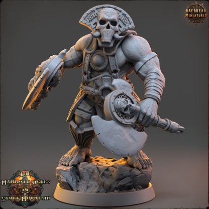 Doblar Grakk - The Mammoth Ogres of Skull Mountain - Unpainted Miniature