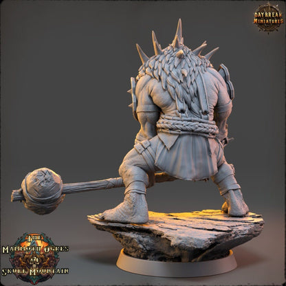 Jolan Frak - The Mammoth Ogres of Skull Mountain - Unpainted Miniature