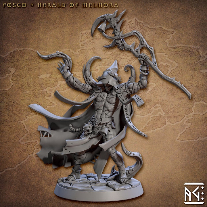 Fosco - Rodburg Cultist of Melmora - Unpainted Miniature