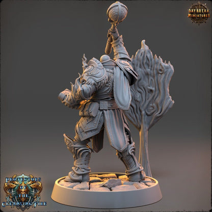 Stormlord Nicko Cinderwhisper - The Protectors of the Cleansing Fire - Unpainted Miniature