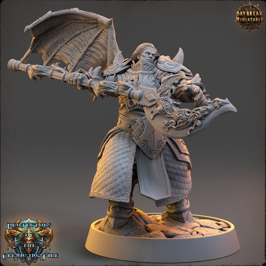 Archduke Staufer Emberbane - The Protectors of the Cleansing Fire - Unpainted Miniature