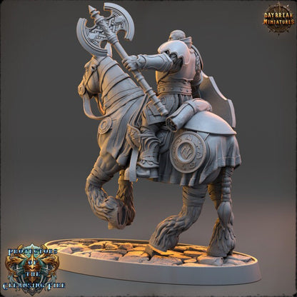 Sir Abonard Emberforge - The Protectors of the Cleansing Fire - Unpainted Miniature