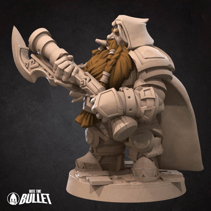 Dwarf Rifleman - Unpainted Miniature