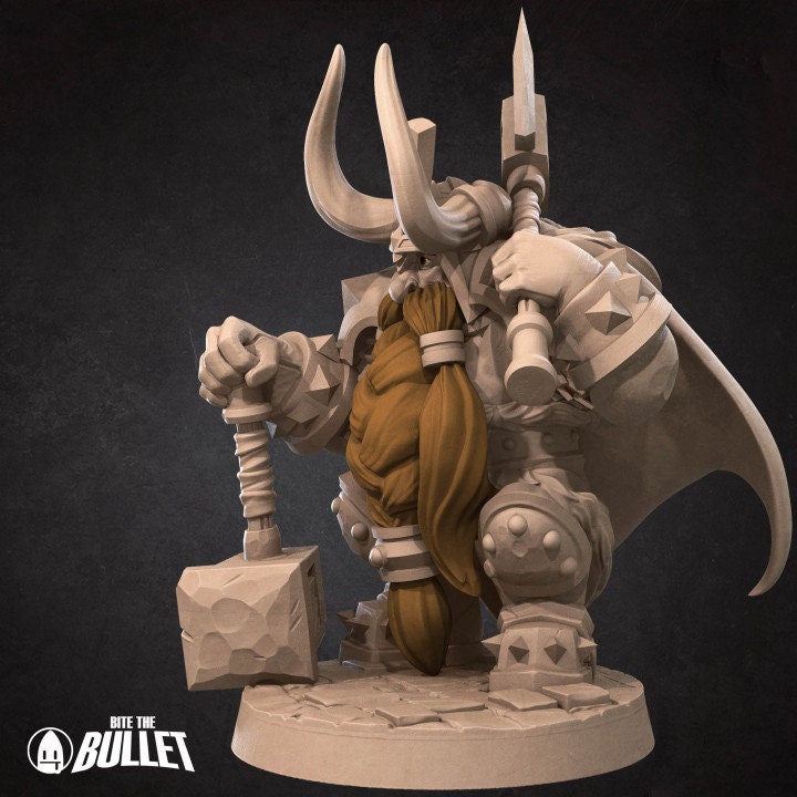 Dwarf King - Unpainted Miniature