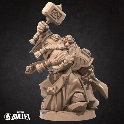 Dwarf Emperor - Unpainted Miniature