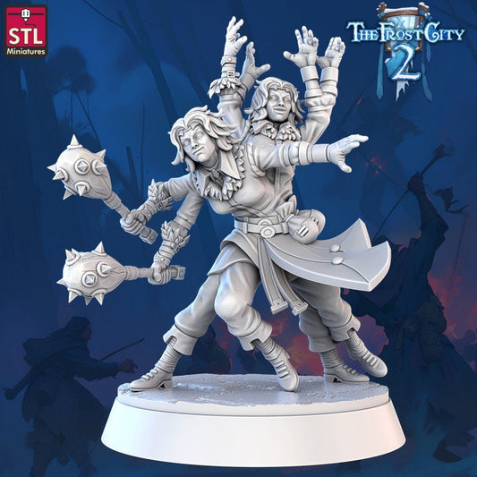 Distortionist - The Frost City - Unpainted Miniature