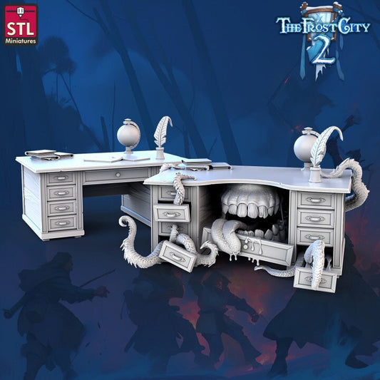 Mimic Desk - The Frost City - Unpainted Miniature