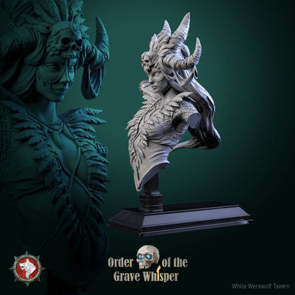 Al-Rah the Last Breath - Female Shaman Bust