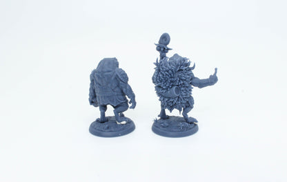 Froggl GrassSpeaker - Froggl Druid - Unpainted Miniature