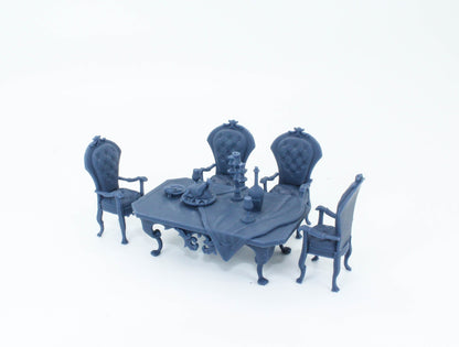 Banquet Table - Unpainted Miniature