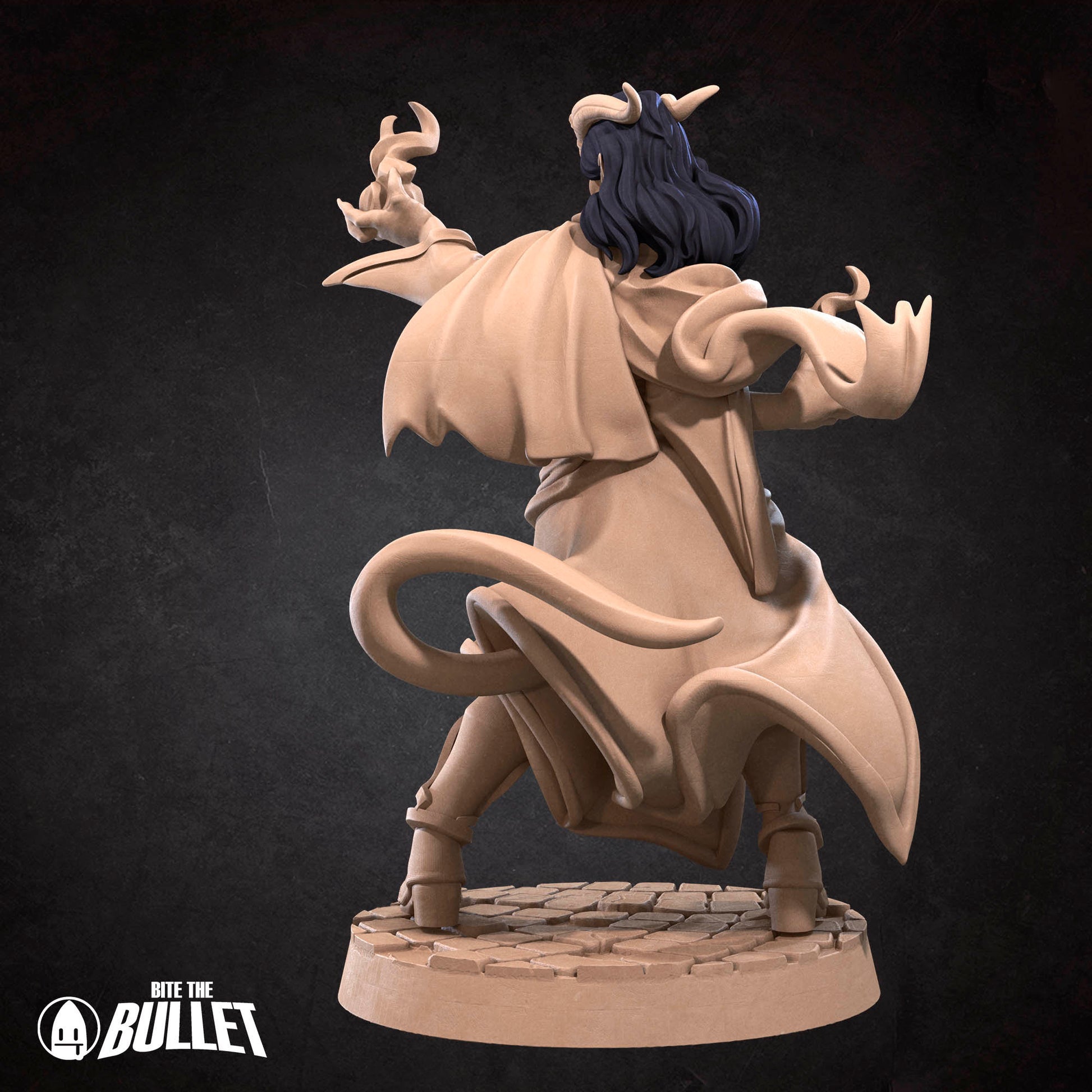 Tiefling Sorcerer - Unpainted Miniature