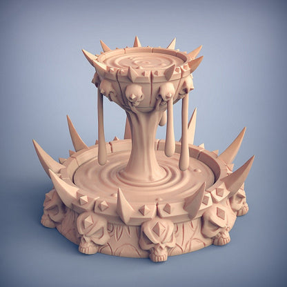 Chalice Fountain - Unpainted Miniature