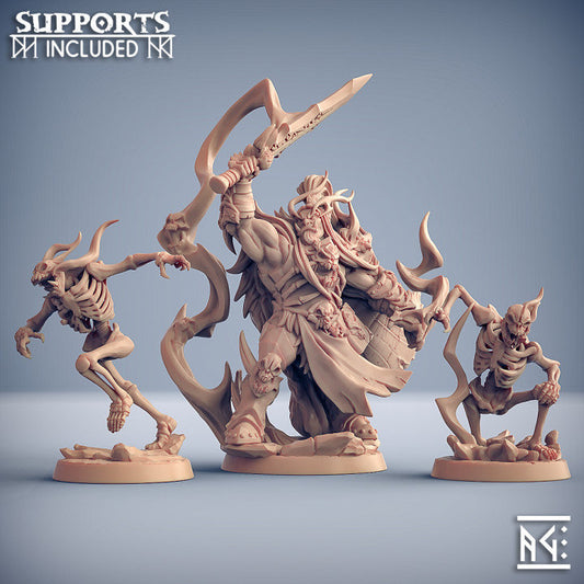 Kentargh Grotar - Frostmetal Clan Orcs - Unpainted Miniature