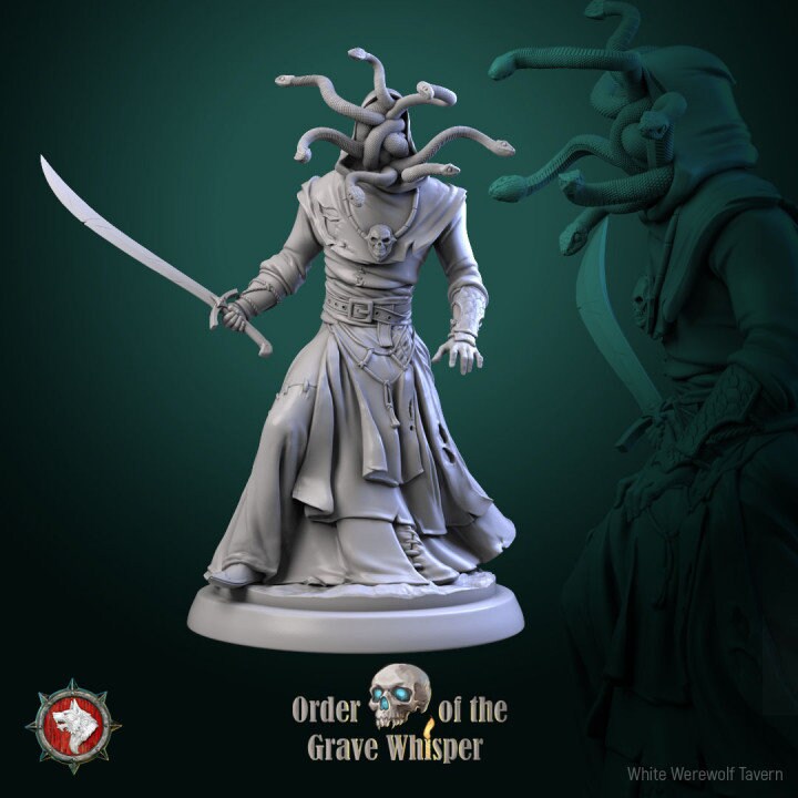 Snakehead Cultists - Order of the Grave Whisper - Unpainted Miniature