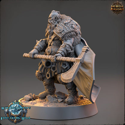 Bjorn the Conqueror - The Wintershadows of Frostfang Hold - Unpainted Miniature