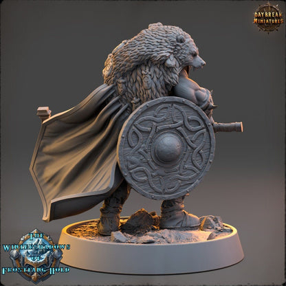 Bjorn the Conqueror - The Wintershadows of Frostfang Hold - Unpainted Miniature