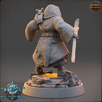 Vidarr Frostwind - The Wintershadows of Frostfang Hold - Unpainted Miniature