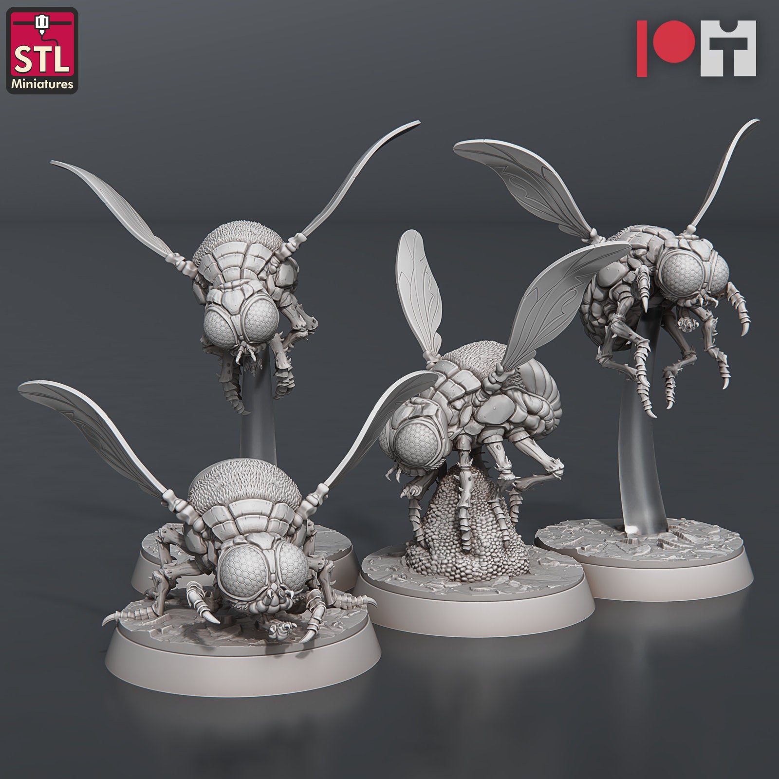 Giant Flies - Unpainted Miniature