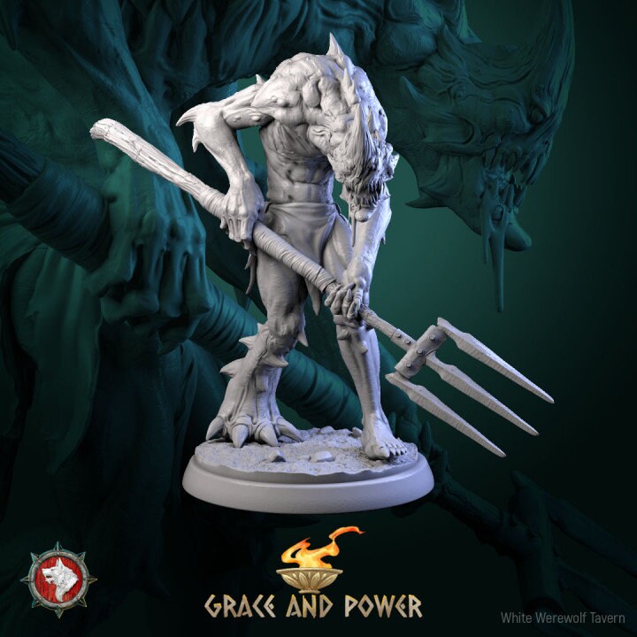 Rutterkins - 6 Poses - Grace and Power Set - Unpainted Miniatures