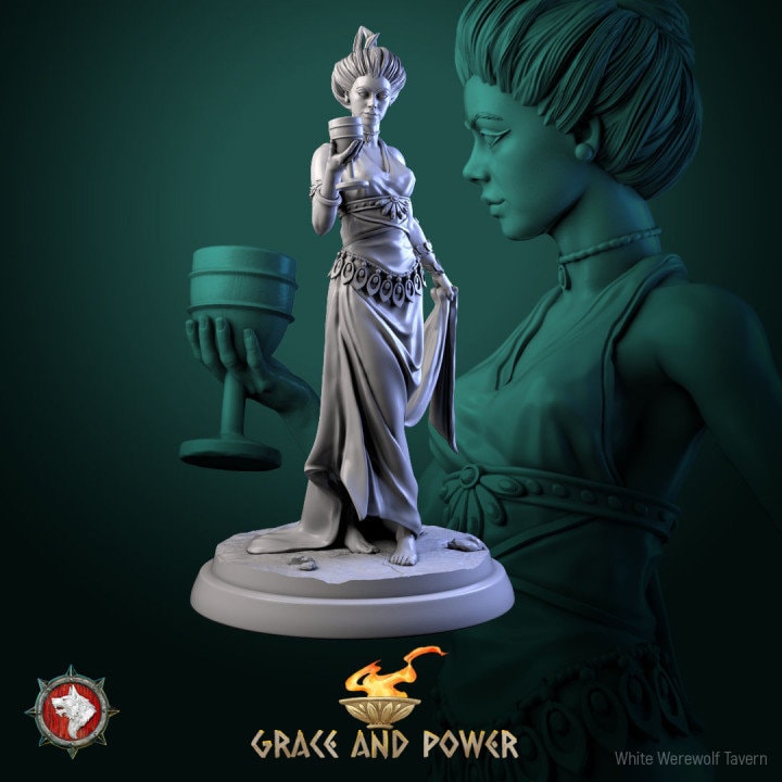 Hetairas - Grace and Power Set - Unpainted Miniature