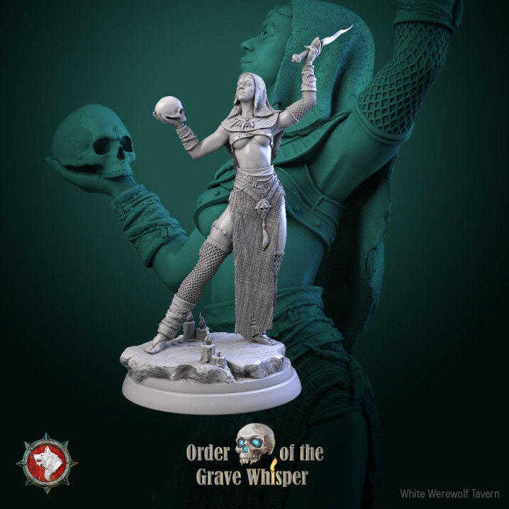 Female Cultists - Order of the Grave Whisper - Unpainted Miniature