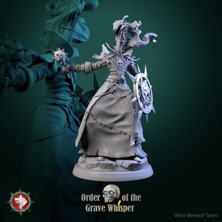 Firehead Cultists - Order of the Grave Whisper - Unpainted Miniature