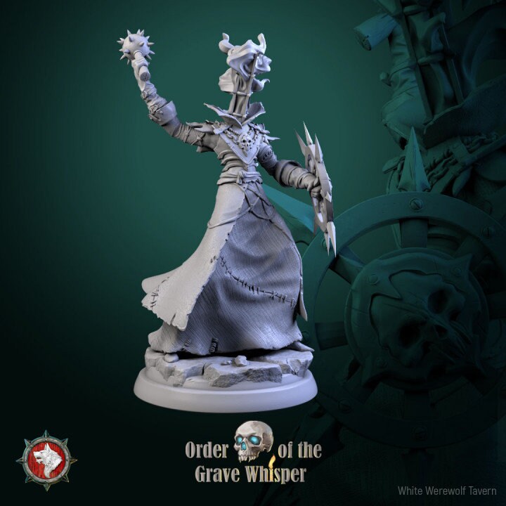 Firehead Cultists - Order of the Grave Whisper - Unpainted Miniature