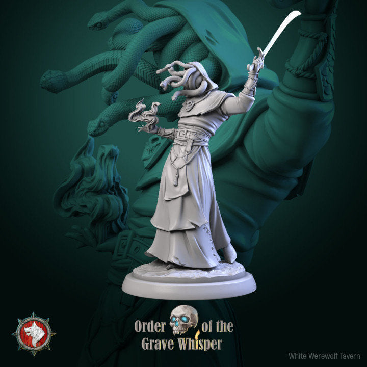 Snakehead Cultists - Order of the Grave Whisper - Unpainted Miniature