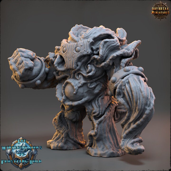 Glacierflame Guardian - The Wintershadows of Frostfang Hold - Unpainted Miniature