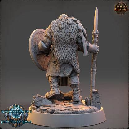 Rolf Ravenshadow - The Wintershadows of Frostfang Hold - Unpainted Miniature