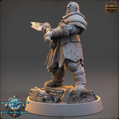 Torsten Ironhelm - The Wintershadows of Frostfang Hold - Unpainted Miniature