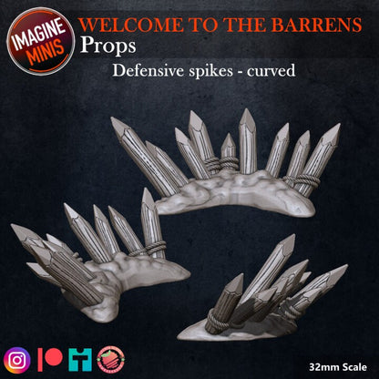 Orc Barricades - Unpainted Miniature