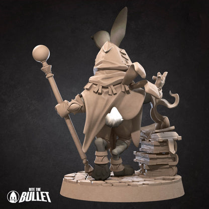Rabbitfolk Wizard - Unpainted Miniature