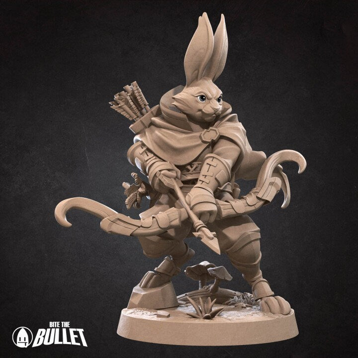 Rabbitfolk Ranger - Unpainted Miniature