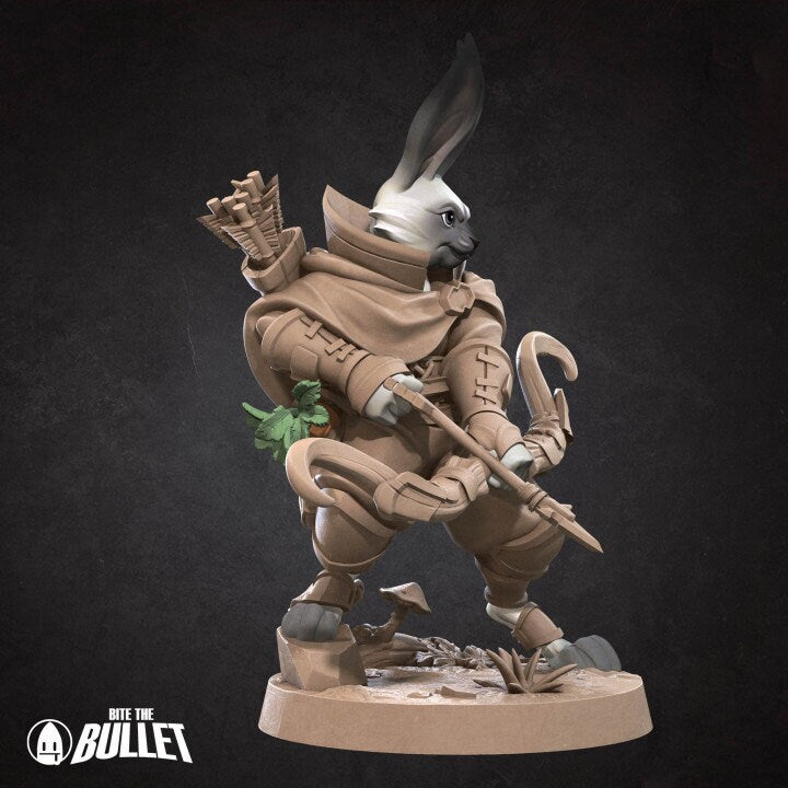 Rabbitfolk Ranger - Unpainted Miniature