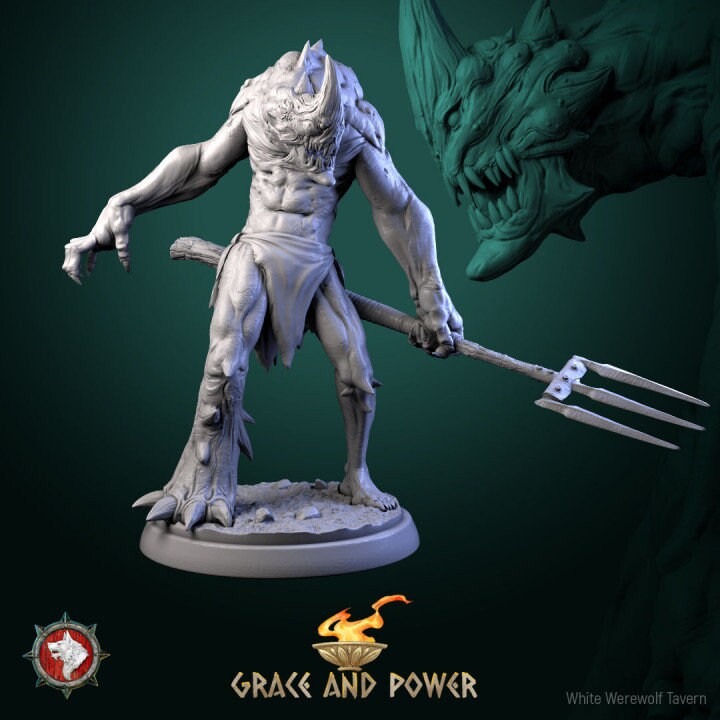 Rutterkins - 6 Poses - Grace and Power Set - Unpainted Miniatures