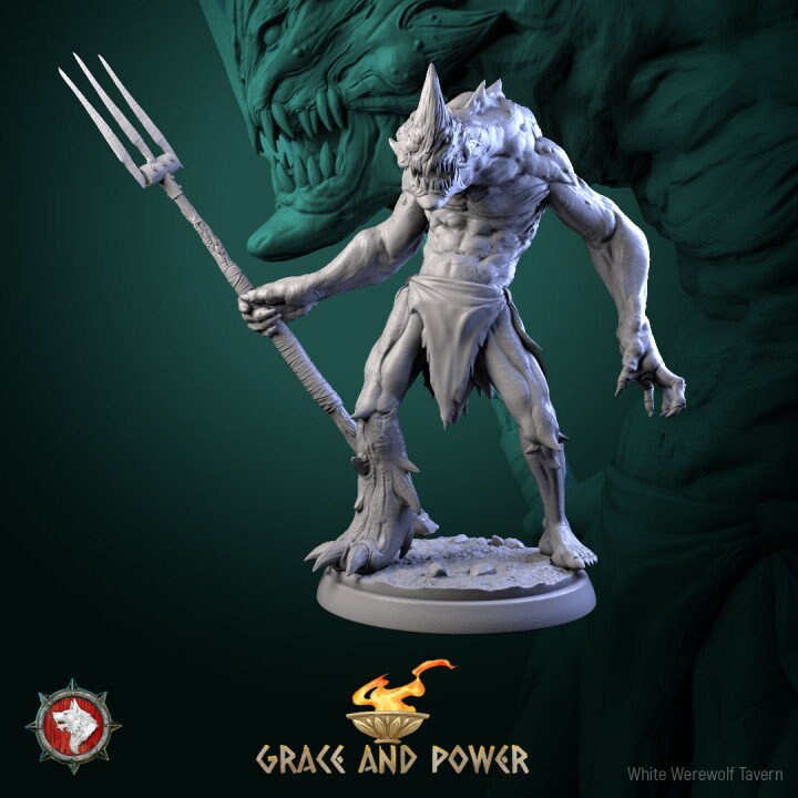 Rutterkins - 6 Poses - Grace and Power Set - Unpainted Miniatures