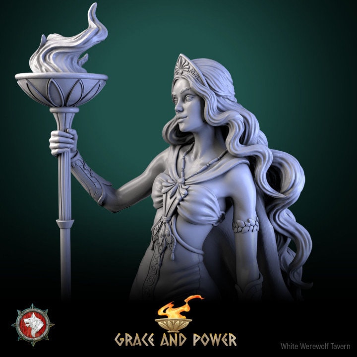 Hera - Grace and Power Set - Unpainted Miniature