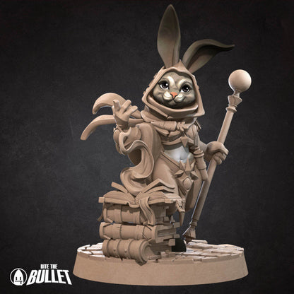 Rabbitfolk Wizard - Unpainted Miniature