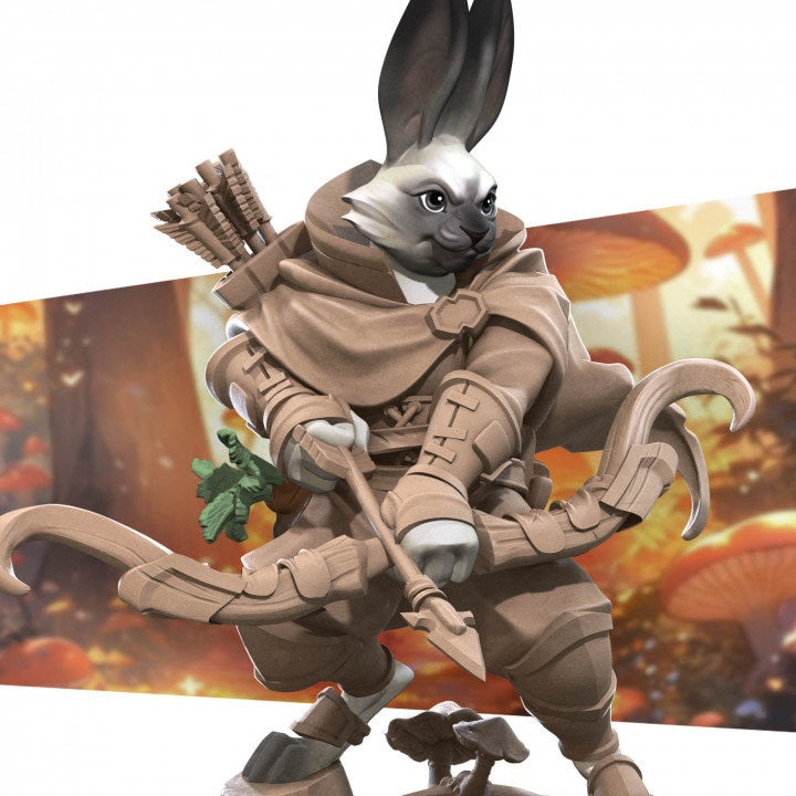 Rabbitfolk Ranger - Unpainted Miniature